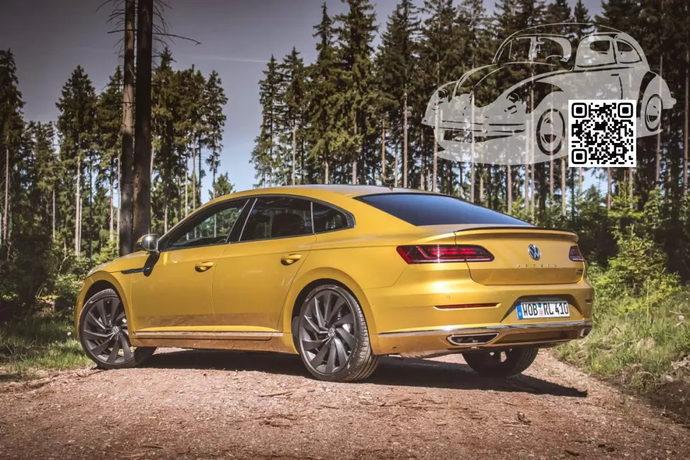 Volkswagen | ARTEON | 6T, R1X, LR1X, 6T6T - KURKUMA YELLOW, KURKUMA GELB, JAUNE CURCUMA, TURMERIC YELLOW 1