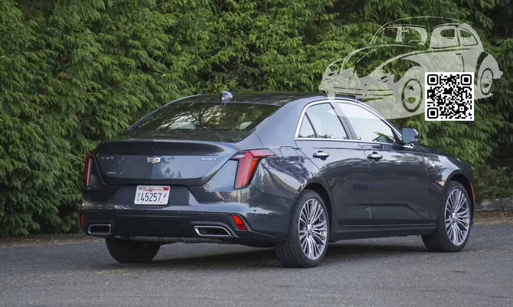 Cadillac | CT4 | GJI, 626D, GUN - DARK SHADOW, SHADOW METALLIC, SHADOW GRAY 1
