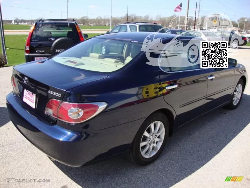 Lexus | ES 4 (XV30) | 8P8 - DARK BLUE, DARK BLUE MICA, BLUE ONYX PEARL (2002-2006) 1