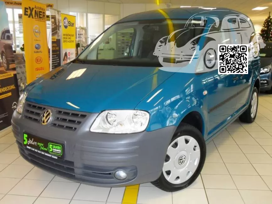 Volkswagen | CADDY 3, 4 (2K) | F9, N6F, LN6F, F9F9 - LAMBADA GREEN, LAMBADAGRUEN (СОЛИД) 1