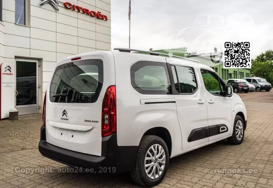 Citroen | BERLINGO 3 | P0WP, WPP0, EWP, WP, 249, EWPA - BLANC BANQUISE, POLAR WHITE, BIANCA WHITE (СОЛИД) 1