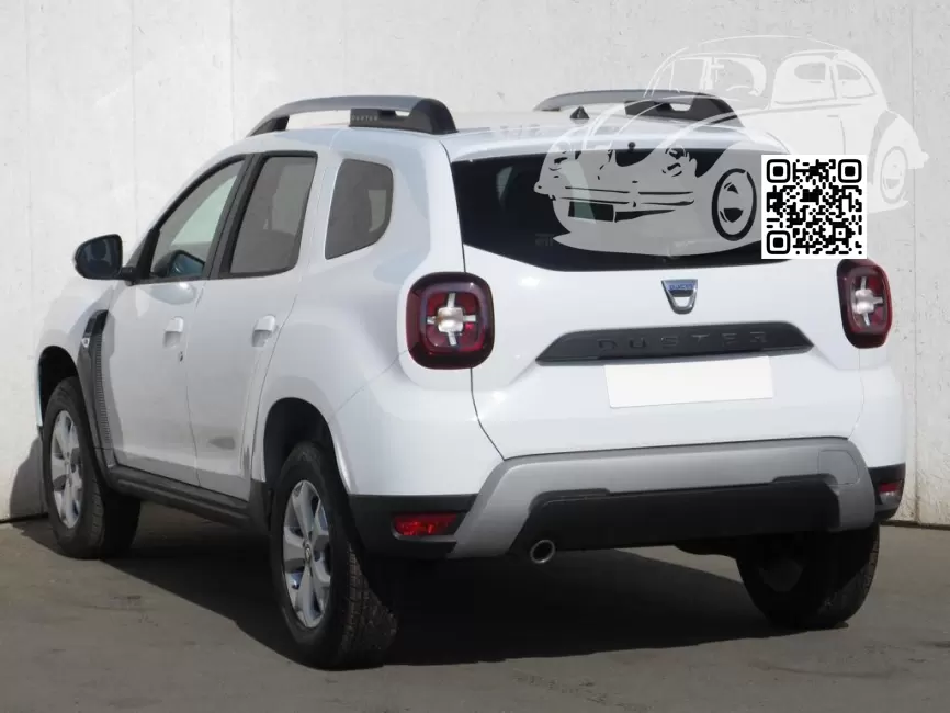 Dacia | DUSTER 2 (HM) | 369 - BLANC GLACIER, GLACIER WHITE, GLACIER VALKOINEN, ARCTIC WHITE, ARKTIS WEISS (СОЛИД) 1