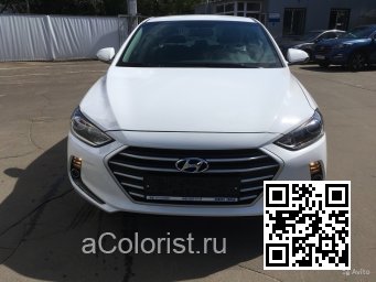 Hyundai | ELANTRA, AVANTE 6 (AD) | WAW - CERAMIC WHITE, POLAR WHITE (СОЛИД) 1