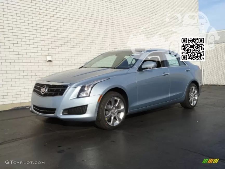 Cadillac | ATS | GWS, 101V - SILVER TOPAZ, GLACIER BLUE 0