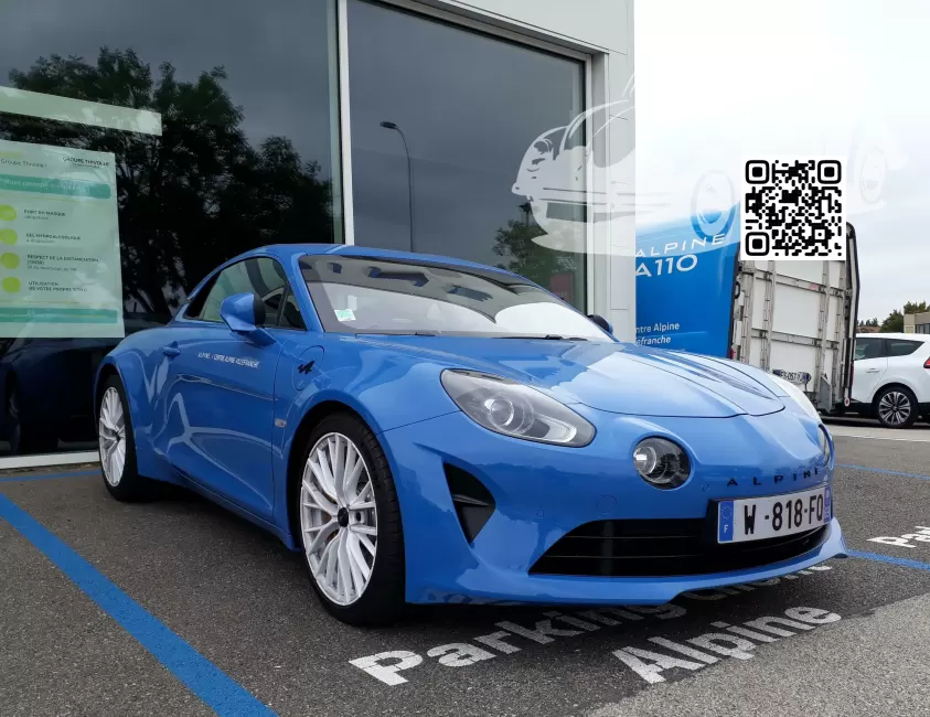 Renault | ALPINE A110S | 418 - BLEU DE FRANCE, BLEU DE FRANCE HERITAGE (СОЛИД) (A110 S Heritage) 1