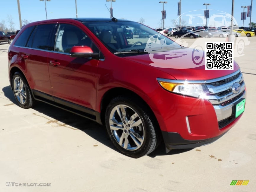 FORD | EDGE (U387) | U6, 7219, 4CN - RED CANDY 0