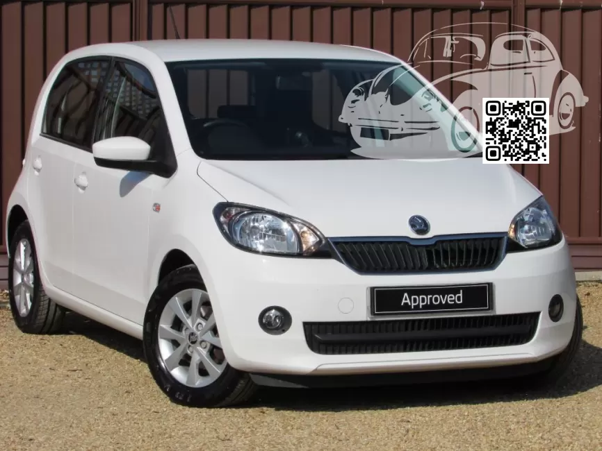 Skoda | CITIGO | LF9E, 9P, B4, 1026 - CANDY WHITE, BILA CANDY, CANDYWEISS, BLANC CRISTAL (СОЛИД) 0