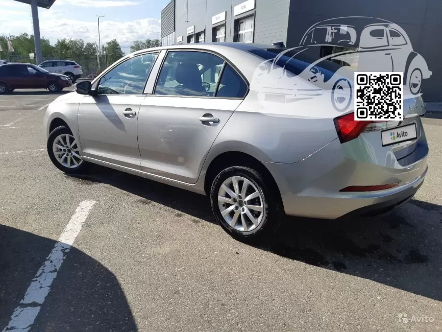 Skoda | RAPID 2 | K5, B7W, LB7W, K5K5 - TUNGSTEN SILVER, TUNGSTEN SILBER 1