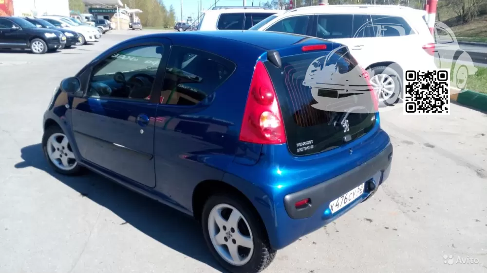 Peugeot | 107 | 4R, KNR, M04R - BLEU DAMAS, BLUE DAMAS 1