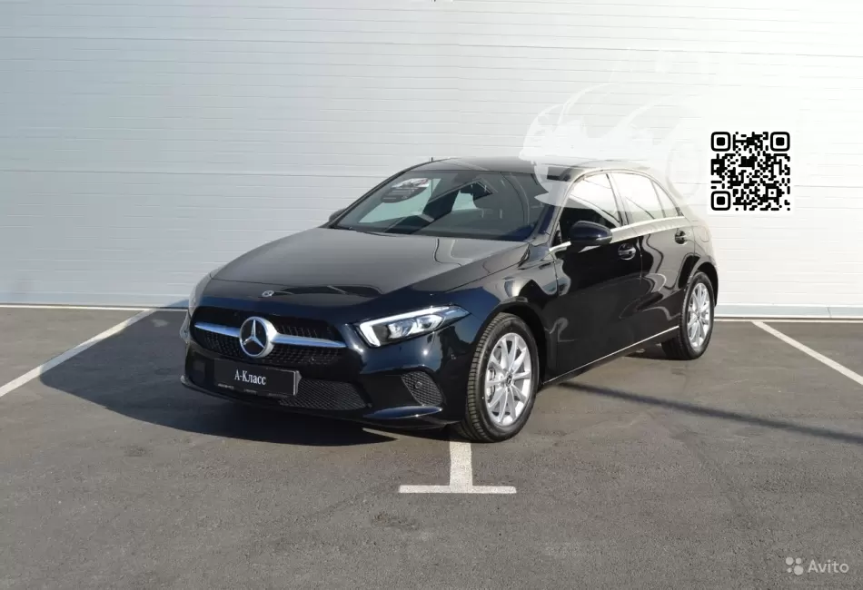 Mercedes | A-Class (W177) | 696, 696U, 9696 - NIGHT BLACK, NACHTSCHWARZ UNI, NOIR (СОЛИД) 0