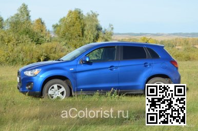 Mitsubishi | ASX, OUTLANDER SPORT (GA, XA, XB, XC, XD) | D06 - BLUE, OCTANE BLUE, SPORTY BLUE, LASER BLAU 3