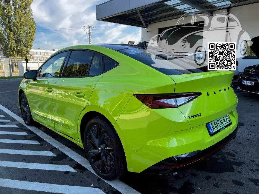 Skoda | ENYAQ COUPE RS iV | LG6E, I3, G6E, I3I3 - MAMBA GREEN, MAMBA GREEN UNI, ZELENA MAMBA (СОЛИД) (с 2021) 1