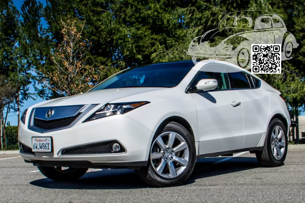 ACURA | ZDX | NH814P, NH814PX - ASPEN WHITE PEARL II (2012) 0