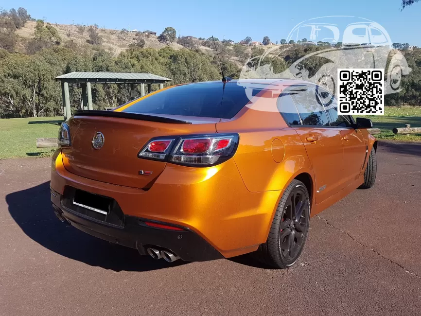 Holden | COMMODORE SS (VF) | G8N, 408B - LIGHT MY FIRE ORANGE, ORANGE BLAST, LIGHT MY FIRE ORANGE (с 2017) 1
