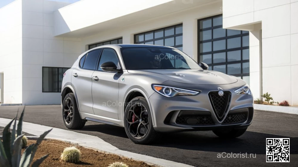 ALFA ROMEO | STELVIO (949) | 747A, 747/A - GRIGIO CIRCUITO, CIRCUITO GRAY MATTE (Quadrofoglio Nring Edition) 0