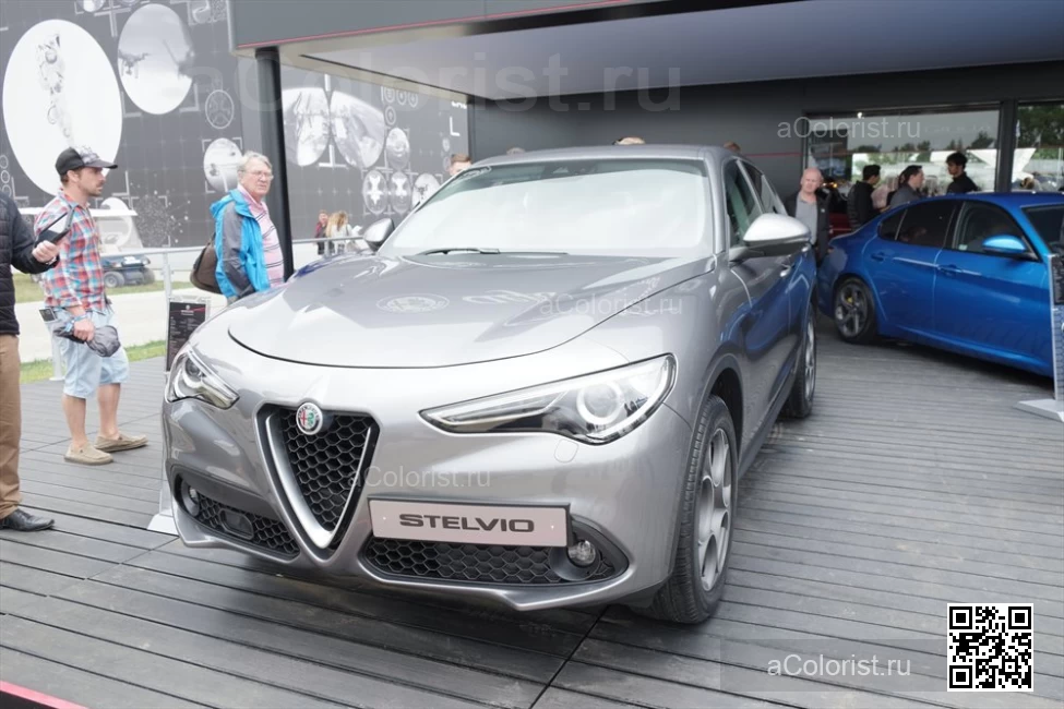 ALFA ROMEO | STELVIO (949) | 620, 620/B, 210 - GRIGIO SILVERSTONE, ARGENTO SILVERSTONE, SILVERSTONE GREY, ALFA SILVER 0