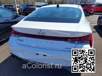 Hyundai | ELANTRA, AVANTE 7 (CN7) | W6H - SERENITY WHITE PEARL (с 2022) 3