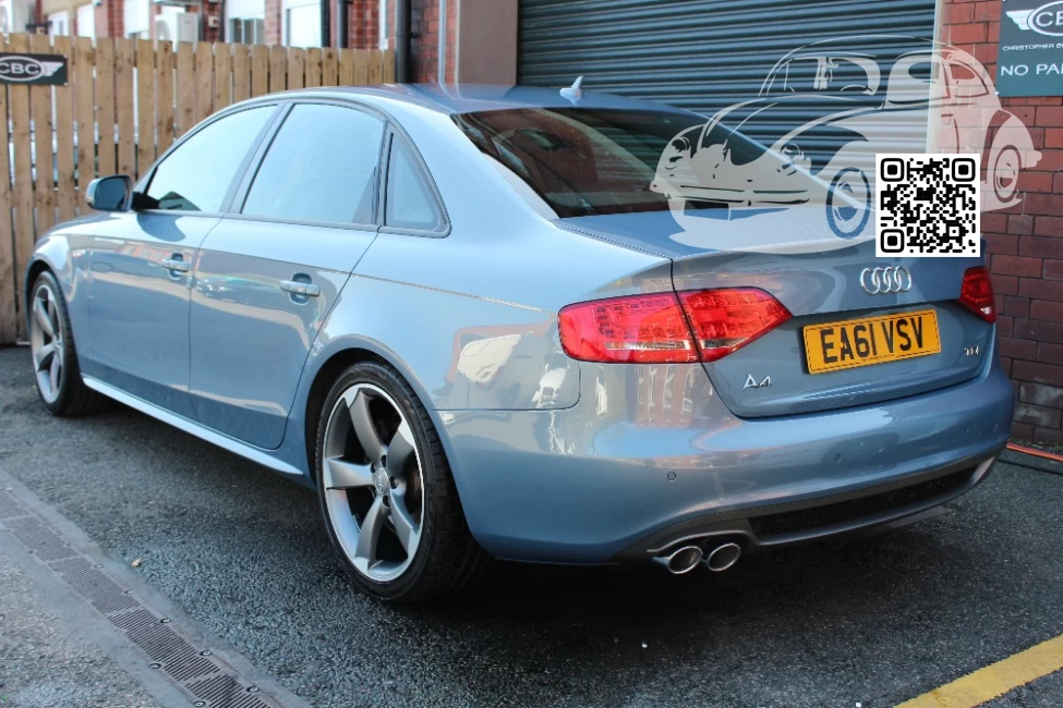 Audi | A4, S4, RS4 (B8, 8K) | X5X, LX5X, 9F, 9F9F - SPHERE BLUE, SPHAERENBLAU 1