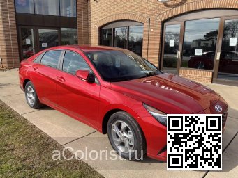Hyundai | ELANTRA, AVANTE 7 (CN7) | Y2E, EV - FLAME RED, CALYPSO RED (USA) 0