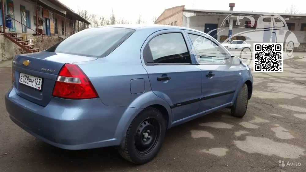 Chevrolet | AVEO (T200, T250) | 32U - PASTEL BLUE 1