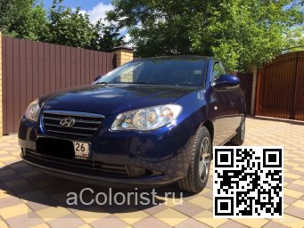 Hyundai | ELANTRA, AVANTE 4 (HD) | 2X - INDIGO BLUE, REGATTA BLUE PEARL 0