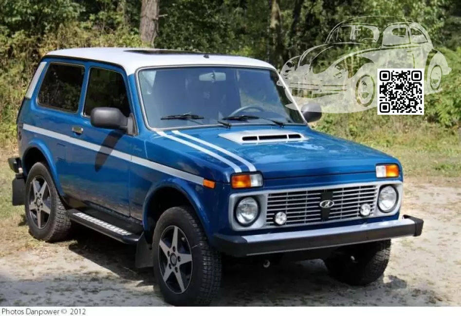 LADA | 4x4 НИВА, NIVA Legend | BLEU (СОЛИД) (Lada 4&times;4 "Tsarina) 0