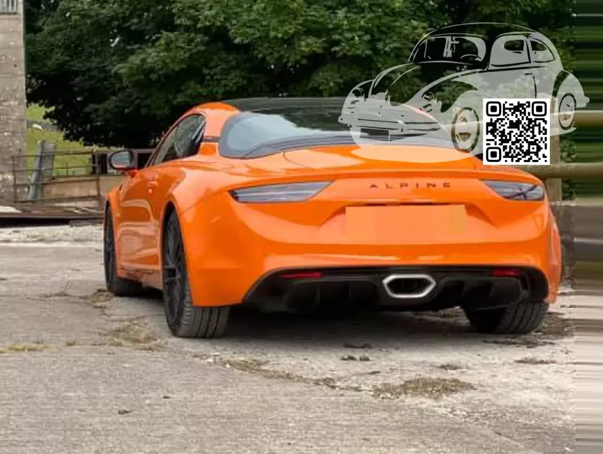 Renault | ALPINE A110S | 938 - ORANGE ACROPOLIS, ORANGE ACROPOLIS HERITAGE (СОЛИД) (A110 S Heritage) 1