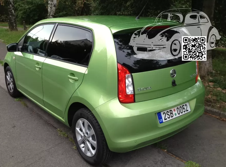Skoda | CITIGO | 0W, R6U, LR6U, 0W0W - SPRING GREEN, SPRING GRUEN 1