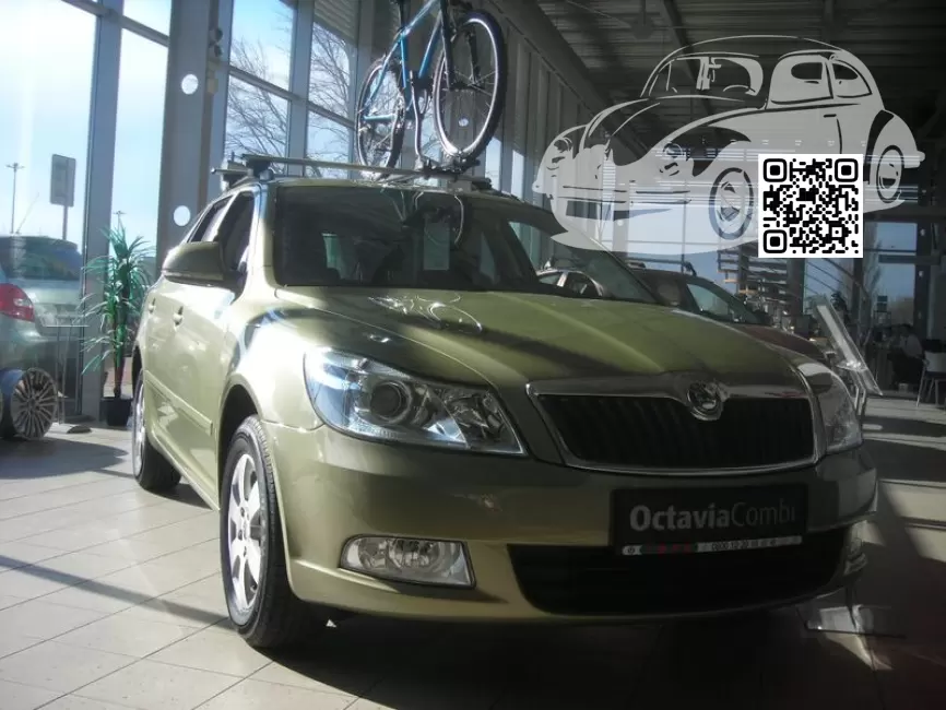 Skoda | OCTAVIA 2 (1Z, A5) | 9611, F6E, LF6E - ARMY GREEN, ZELENA ARMY, MENTHOL GREY, ARMY GRUN 0