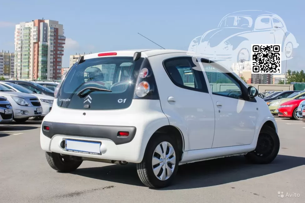 Citroen | C1 (PM, PN) | P8, KWD, P0P8, P8P0 - BLANC LIPIZAN, LIPIZZAN WHITE, LIPIZAN WEISS (СОЛИД) 1