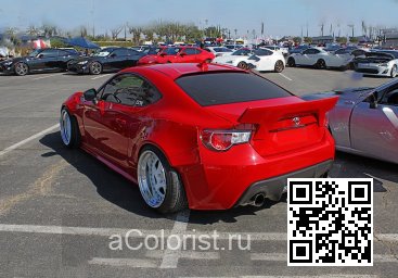 Scion | FR-S (ZN6) | C7P - LIGHTNING RED, SAN REMO RED, FIRESTORM (СОЛИД) 1