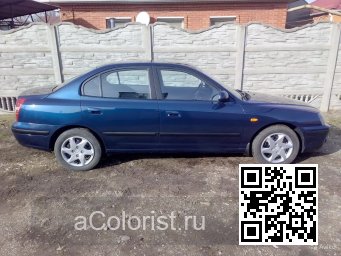 Hyundai | ELANTRA 3 (XD) | UC - CARBON BLUE 0