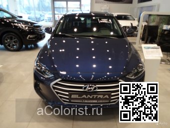 Hyundai | ELANTRA, AVANTE 6 (AD) | NU9 - ASTRAL BLUE, GRAND BLUE (с 2018) 1