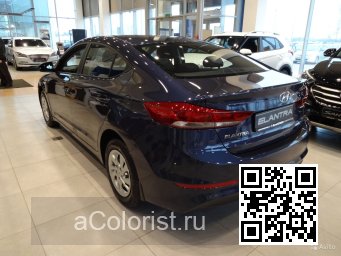 Hyundai | ELANTRA, AVANTE 6 (AD) | NU9 - ASTRAL BLUE, GRAND BLUE (с 2018) 3