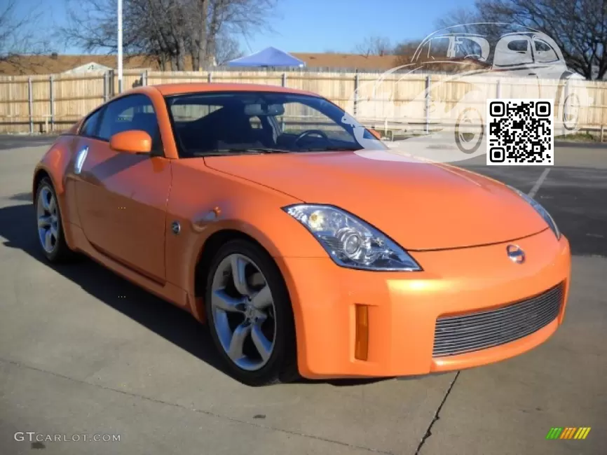 Nissan | 350Z, FAIRLADY Z (Z33, HZ33) | A53 - ORANGE, SOLAR ORANGE 0