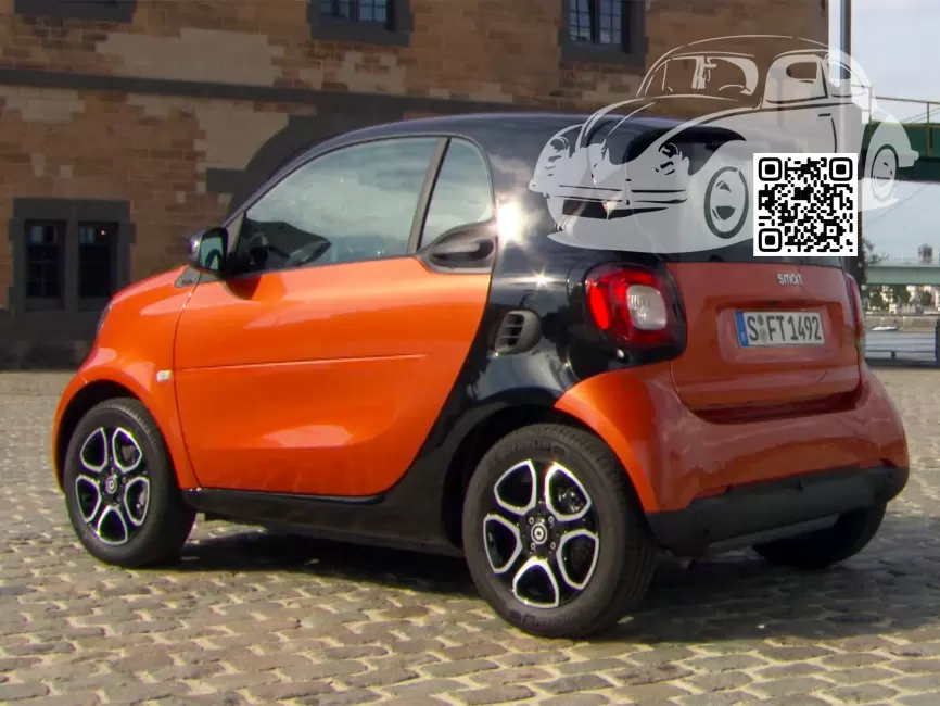 Smart | FORTWO, FORTOUR (W453, C453, A453) | EDB, EN5 - LAVA ORANGE 1