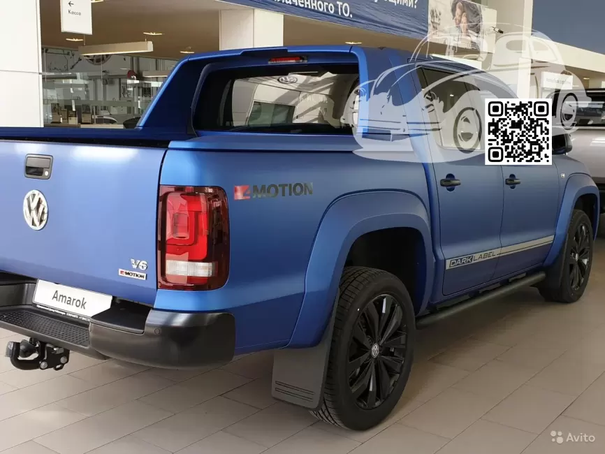 Volkswagen | AMAROK (N817) | LN5K - RAVENNA BLUE MATT, RAVENNABLAU MATT (Матовый) 1
