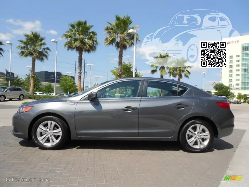 Acura-ILX (DE1/2/3)-NH737M - POLISHED METAL (2013-2014) 0