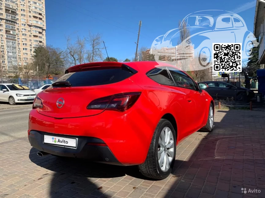 Opel | ASTRA (J) | 50B, 63U, GBH - POWER RED, POWERROT (СОЛИД) 1