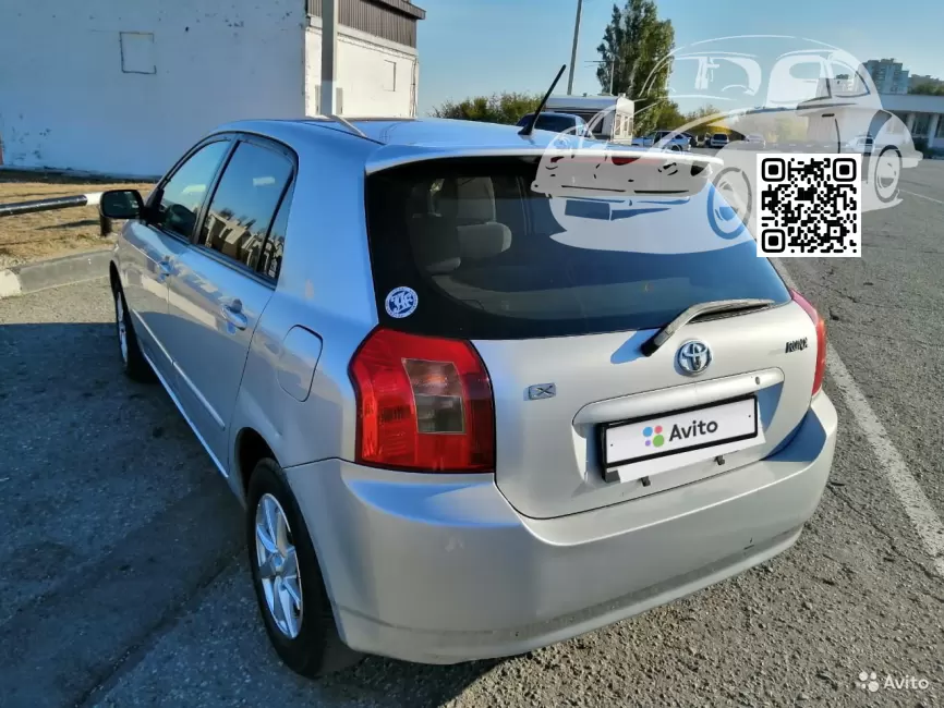 Toyota | ALLEX, COROLLA RUNX | 199 - POLAR SILVER, ALPINE SILVER 1