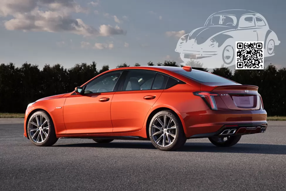 Cadillac | CT5 | GLL, 324E - TIGERLILY, CAYENNE ORANGE, ROYAL SPICE METALLIC (с 2020) 1