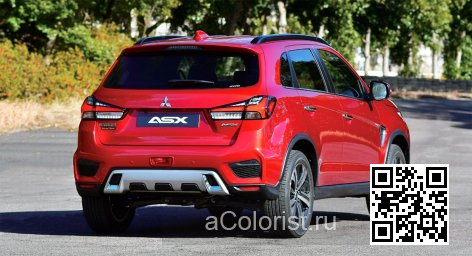 Mitsubishi | ASX, OUTLANDER SPORT (GA, XA, XB, XC, XD) | P62 - ECLIPSE RED, RED DIAMOND (с 2019) 3