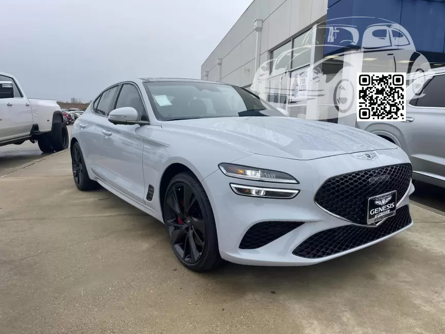 Genesis | G70 (IK Facelift) | RGY - RACING GREY, SIBERIAN ICE (СОЛИД) 0
