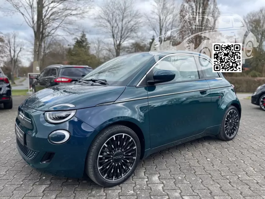 Fiat | 500e | 230, 230B, VR-230/B, 5CE - OCEAN GREEN, PEACOCK, OZEANGRUN, VERT OCEAN, PEACKOK BLUE (500 La Prima) (с 2021) 0
