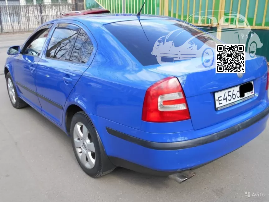 Skoda | OCTAVIA 2 (1Z, A5) | 4590, 6D, LF5K, 6D6D - MODRA DYNAMIQUE, DYNAMIC BLAU, DYNAMIC BLUE (СОЛИД) 1