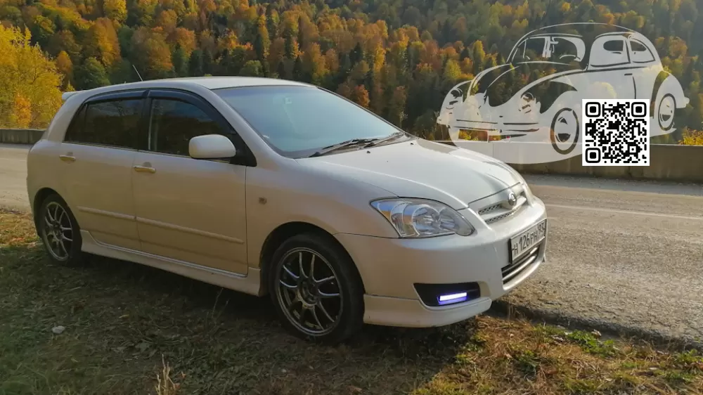 Toyota | ALLEX, COROLLA RUNX | 073 - WHITE PEARL CRYSTAL SHINE (с 2004) 1