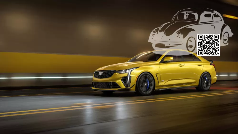 Cadillac | CT4 | GCP, 628G - TRIPP, NITRO YELLOW, CYBER YELLOW METALLIC (CT4-V Blackwing) (с 2023) 0