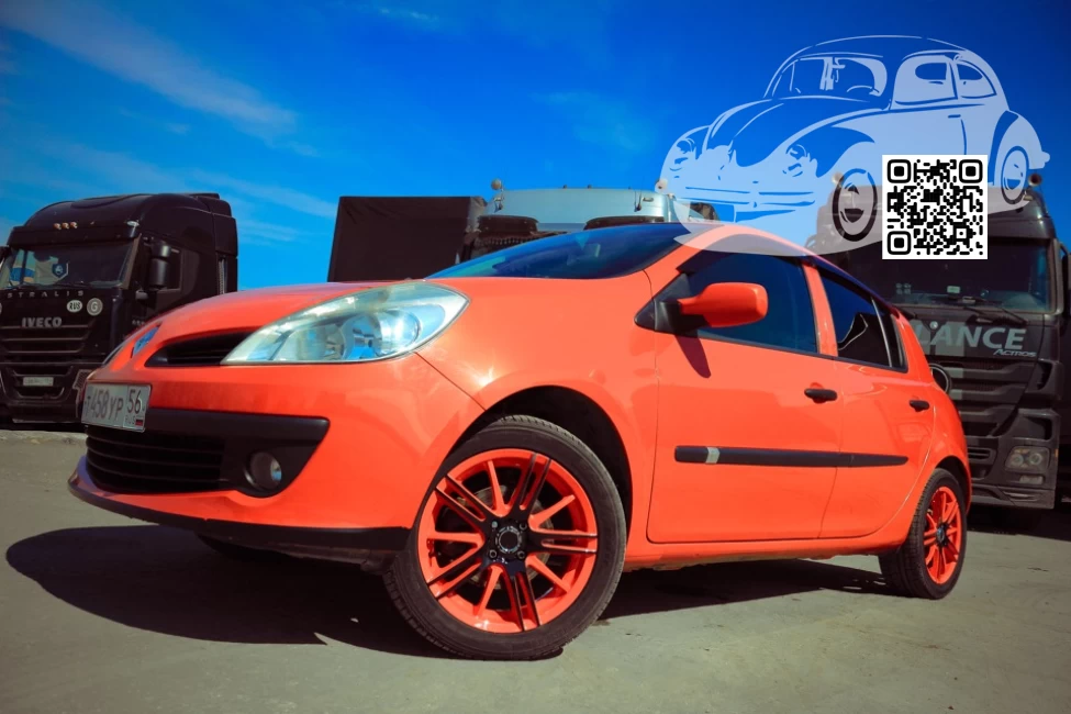 Renault | CLIO 3 (BR, CR, SB, SR) | D75 - ROUGE VOLCAN 0