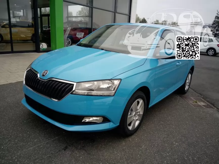 Skoda | FABIA 3 (NJ) | LF5P, Z3, Z3Z3, 9510, F5P - MODRA ORBIT, ORBITBLAU, ORBIT BLUE (СОЛИД) 0