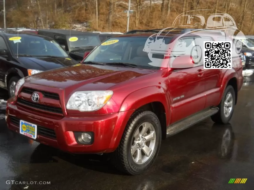 Toyota | 4RUNNER 4 (N210) | 3Q3 - DARK RED, SALSA RED PEARL (2005-2009) 0